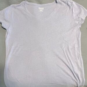 V neck ladies t shirt